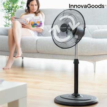 

InnovaGoods floor fan oscillating 360 ° InnovaGoods Dia 30 cm 60W Black