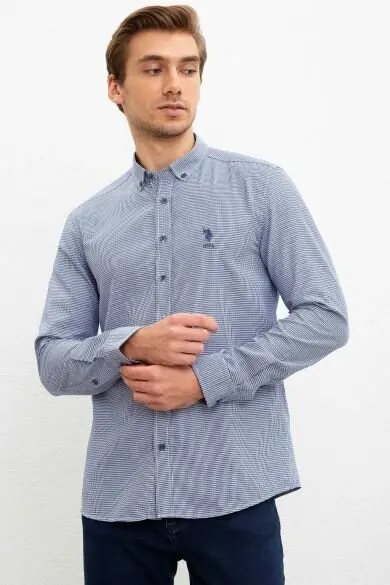 U.S. POLO ASSN. Мужской тканый гомлек