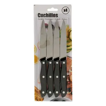 

Knife Set Black (1,3 x 28 x 11 cm) (4 pcs)