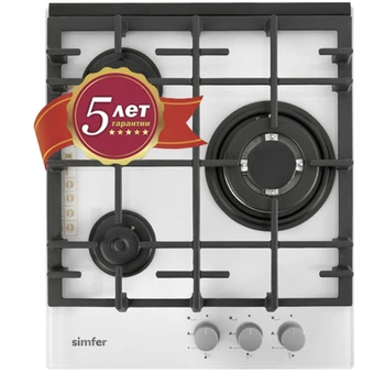 

Gas hob Simfer h45l35w516, gas control, wok burner