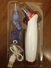 Aparato para limpieza profunda de la piel con espinillas, limpiador con punta de diamante de Zona T para nariz y resto del rostro, para la eliminación de espinillas, succión al vacío