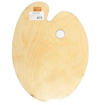 

Palette master class wooden oval 31x41 cm