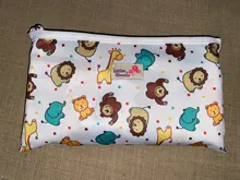 [Littles & Bloomz]-alfombrilla de pañales de viaje compacta y lavable portátil para bebé, para cambiar pañales suelo impermeable