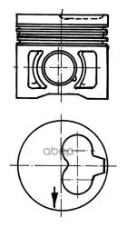 91 386 630_поршень! D79.5x1.75x2x3 1.0 Audi 80/100, Vw Passat/T4 1.9d/2.4d 89 Ks 91386630 Ks арт. 91386630