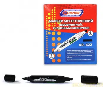 

Marker permanent two way handpiece 3mm and 6mm black, 12 PCs