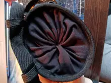 Almacenamiento de polvo de magnesio para gimnasio de escalada, cinturón de cintura ajustable, bolsa de tiza antideslizante para gimnasia en roca, bolsa de levantamiento de pesas