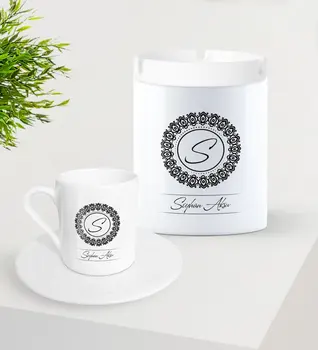 

Personalized Is Turkish coffee Cup and Ceramic Ashtray Seti-2