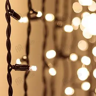 026065 Светодиодная гирлянда ARD-CURTAIN-PRO-2000x3000-BLACK-760LED-STD WARM(230V, 70W) ARLIGHT