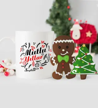 

Personalized Christmas Theme Mug and Handmade Royal Icing Cookie Set-18