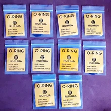 Junta tórica para reloj, 200 Uds., impermeable, 0,5mm/0,6mm/0,7mm, cubierta de sellado trasero, juntas, herramienta de reparación de reloj