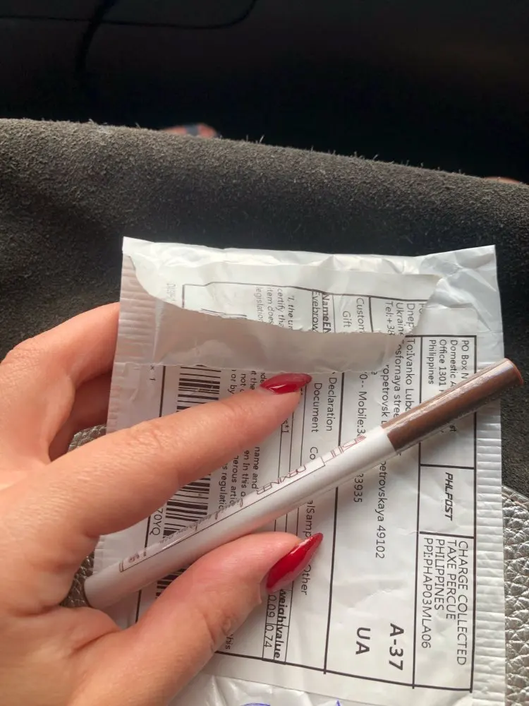 Eyebrow Microblading Tattoo Ink Pen ***FREE 3Pcs eyebrow shaper*** photo review