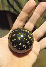 Dices Board-Game Polyhedral-Dice Table Acrylic 100-Sides D100 