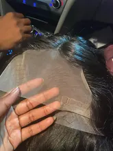 Puromi 13x1 4x1 medio de malla con división pelucas brasileñas no Remy pelucas de cabello humano T parte de encaje peluca 10-28 pulgadas Pre arrancado