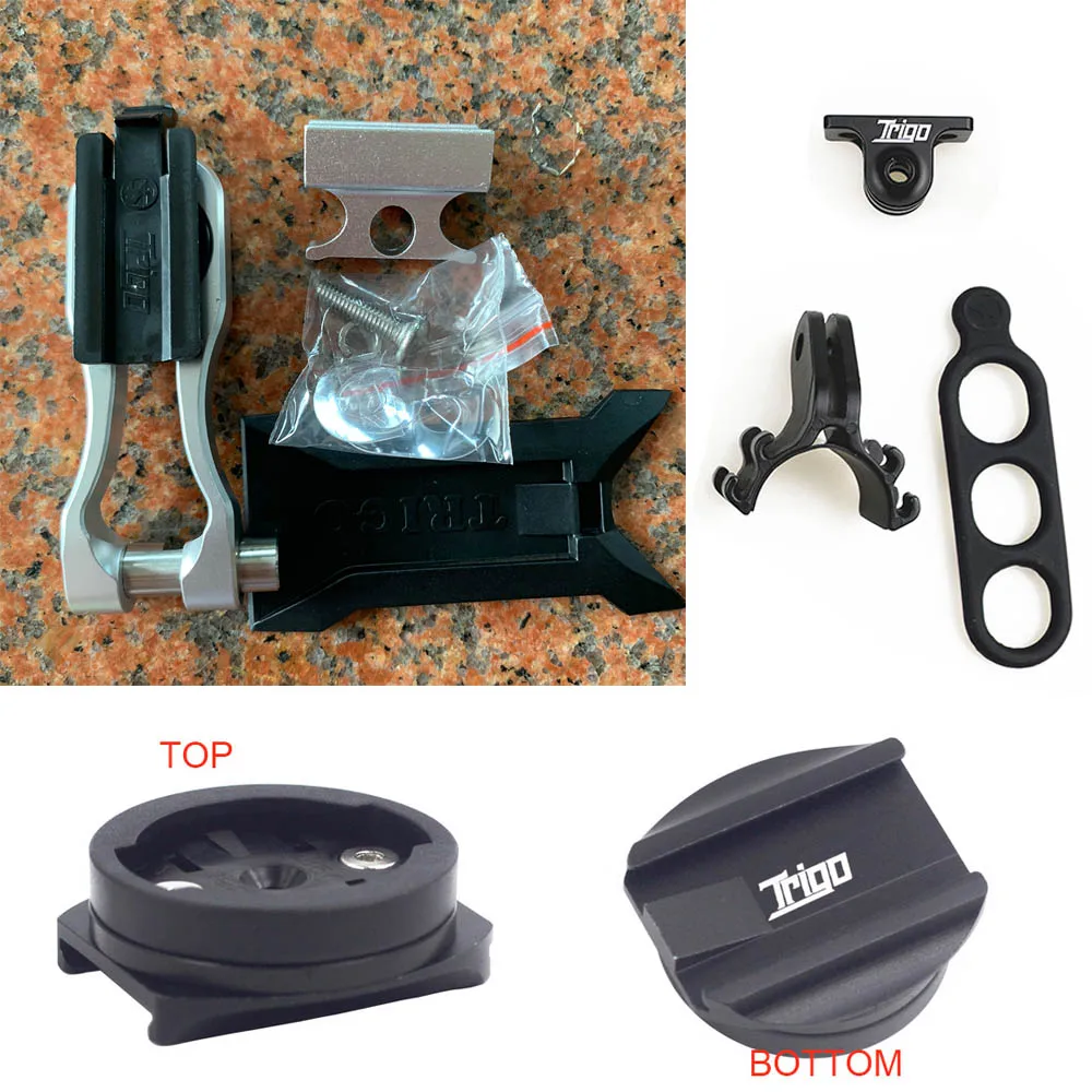 Trigo 사이클링 휴대 전화 마운트 카메라 헤드 라이트 홀더 Brompton Pikes 3Sixty 접이식 자전거 Garmin Wahoo 자전거 액세서리