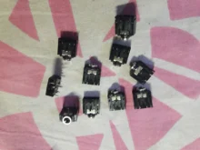 10 Uds PJ-307 PJ307 Jack estéreo de 3,5mm enchufe de clavija de conexión de Audio PCB 3F07