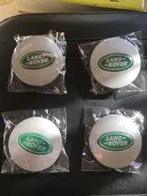 4 Uds 62mm 63mm tapas de cubo de rueda cubierta con emblema logotipo para Land Rover RANGE ROVER LR2 LR3 LR4 tierra rango ROVER Sport