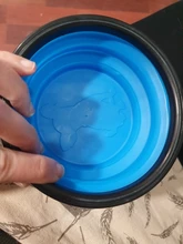 Cuenco de viaje portátil para perro, recipiente de agua para comida, recipiente plegable de silicona multifunción para mascotas, bebedero para perro