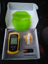 Suerte FFCW1108-1 y FFW1108-1 portátil eco Sónar sonda de profundidad río océano inalámbrico buscador de peces