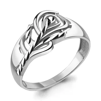 

AQUAMARINE ring without inserts Silver 925