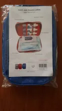 Kit de primeros auxilios vacío grande, caja médica de emergencia, portátil, viaje al aire libre, acampada, bolsa médica de supervivencia, gran capacidad para el hogar/coche