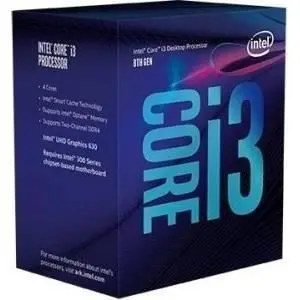 

INTEL Core i3 8300 3.70 GHz Socket 1151 - 4 Core 4 threads