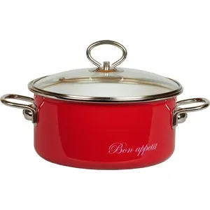 

Casserole enameled 5.0 L vitross Bon Appetit (8sb245s Cherry)