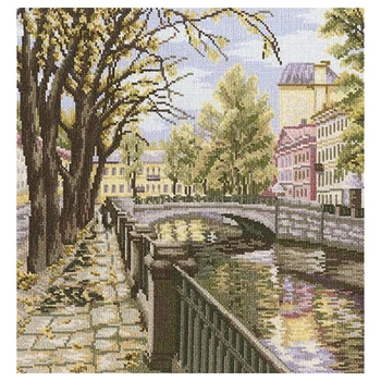 

M423 set for embroidery "channels of Petersburg", 29x30 cm