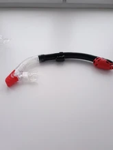 Ballena profesional adultos natación buceo snorkel silicona aire seco tubo de respiración aire completamente seco tubo de respiración de buceo 2019