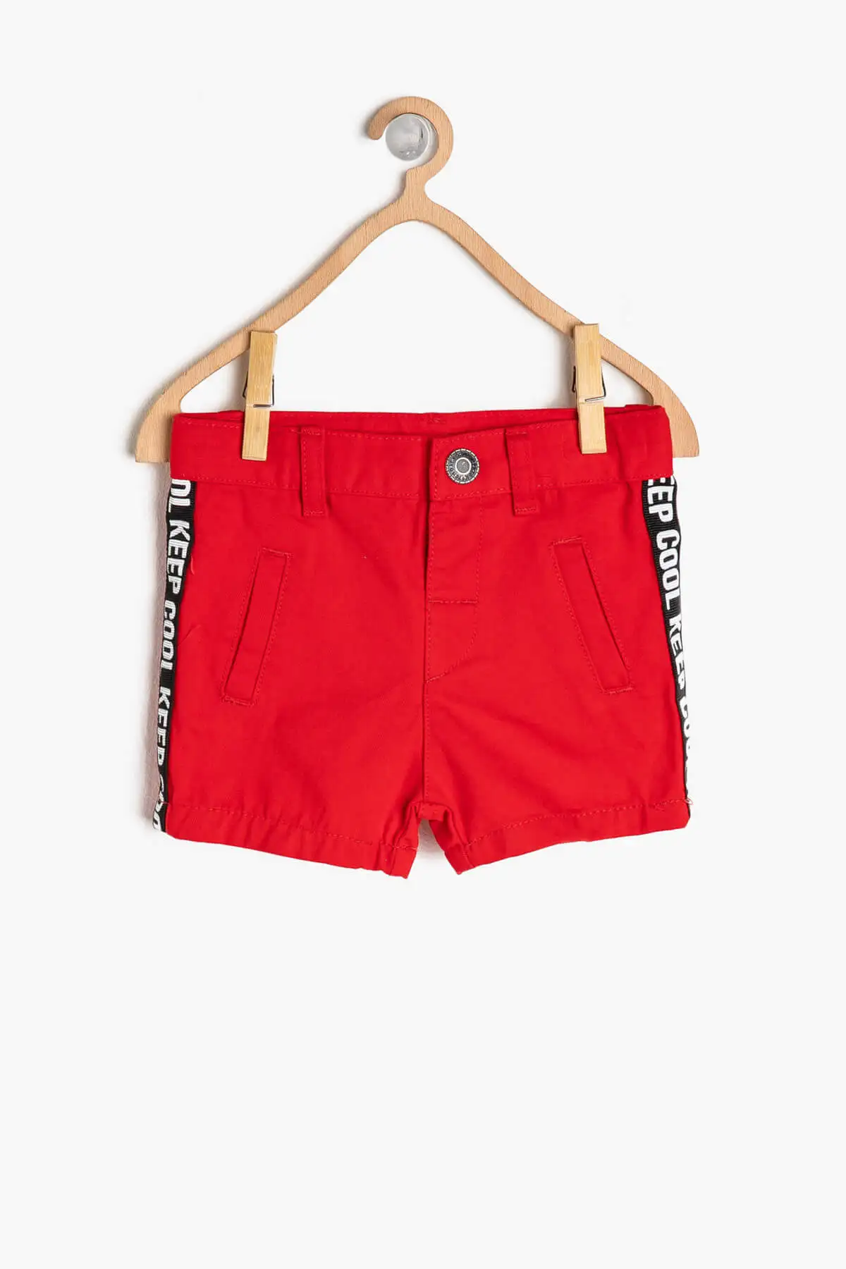 Coton/детские красные шорты с принтом для мальчиков