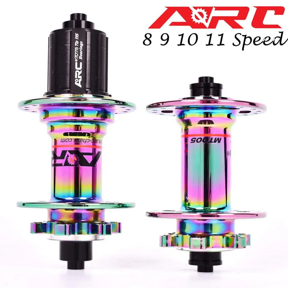 Rainbow ARC hub MTB mountain bike hub NBK bearing bicycle hubs 32 Holes 8 9 10 11 speed 135*10MM