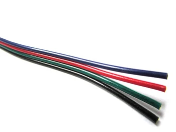 

Polar paintings 4X0,25 sqmm cable electrical wire for Led strip RGB 1 meter