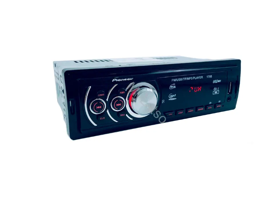 Автомагнитола Pioneeir Ok 1785 MP3 USB MMC SD AUX 1DIN 4*50W FM Радио 12В Пульт LED подсветка