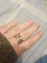 Anillos con letras para mujeres y niños, joyería Retro, Patronum, regalos de disfraz de fiesta