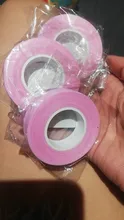 Cinta de extensión de pestañas postizas, 1/3/5 rollos, no tejidas, antialergias, cintas fáciles de rasgar para Injerto de pestañas postizas