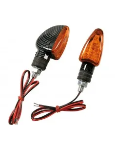 

Flashing LED CARBON model ARROW12V approvals E