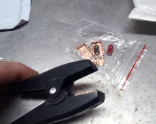 Alligator-Clip Electrical-Clips-Clamps Car-Battery Crocodile 100A Durable Insulated Red