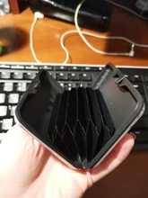 Caja de tarjetas de visita antirrobo RFID con impresión en Color a la moda para mujer, tarjetero con bolsillo para tarjetas de crédito, tarjetero de aluminio resistente al agua