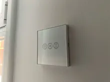 Tuya WiFi inteligente cortina ciego interruptor de Color plata para la persiana Motor eléctrico Google Voz Alexa aplicación de Control de temporizador