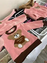 Abrigo + sudadera + pantalones para bebé recién nacido, niño y niña, otoño e invierno, traje de 3 uds., ropa deportiva para niño pequeño