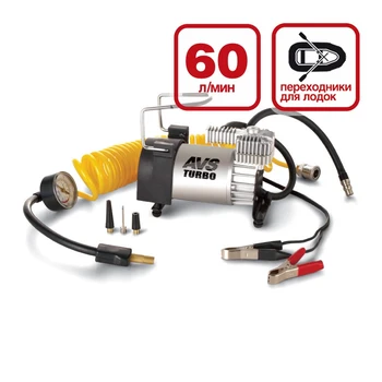 

Compressor car Avs turbo ks600 (+ bags for wheels as a gift!)