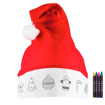 

Order child Christmas cap with Drawings and Waxes for Coloring. Lot 20 Units. regalos Parties end year colleges and guardes