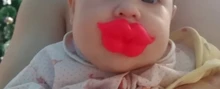 Wecute bebé chupete Clip beso rojo labios tonto chupetes de silicona divertido bebé chupetes tipo mordedor chupetes chupete niños alimentación