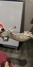 Zapatos de cuero de princesa ULKNN para niñas, zapatos de tacón alto, de tacón alto, para niñas, con nudo mariposa, azul, rosa, Plata
