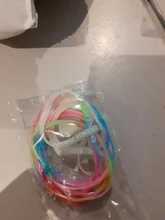 Pulsera de silicona luminosa para niños, brazalete con movimiento de letras de colores caramelo, correa de goma estampada, joyería para bebé, 10 Uds.