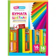 

Color paper double sided Artspace 16 color A4
