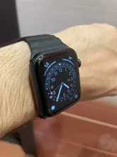 UTHAI B09-Correa de cuero para iWatch 3/2/1, 38mm, 42mm, lazo magnético para Apple Watch, banda de 40mm, 44mm para iWatch 4/5