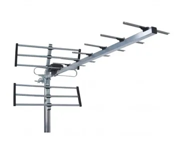 

UHF TV antenna DVB-T Digital terrestrial XJ016 15 DB HD 14 elements anti-wind