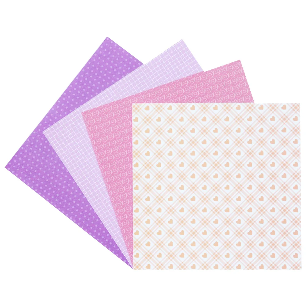 Creative Path Scrapbooking-Dekorpapiere mit Liebesherzmuster, 6 Zoll quadratisch, Journaling-Hintergrundpapiere für Origami-Bastelarbeiten – Detail 4