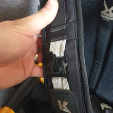 Beber pinza de tubo de la tubería de agua de la abrazadera de la manguera mochila molle Correa táctica al aire libre con campamento adjuntar web hidratación sistema Hydrolink de la vejiga