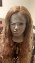 Rubia resaltar frente de encaje pelucas de cabello humano de la onda del cuerpo transparente pelucas delanteras de encaje peruano naranja jengibre malla con división pelucas Remy 180